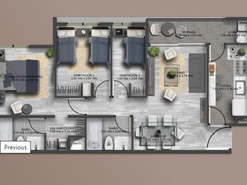 Arriendo Mensual / Departamento / Quilpué