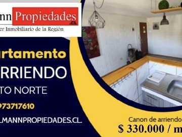 Arriendo Mensual / Departamento / Quilpué