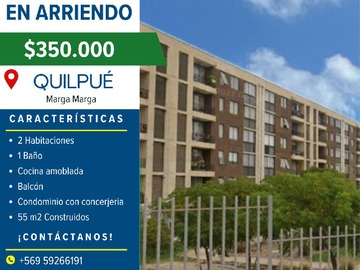 Arriendo Mensual / Departamento / Quilpué