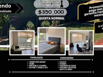 Arriendo Mensual / Departamento / Quinta Normal