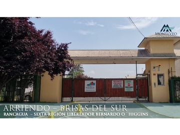 Arriendo Mensual / Departamento / Rancagua