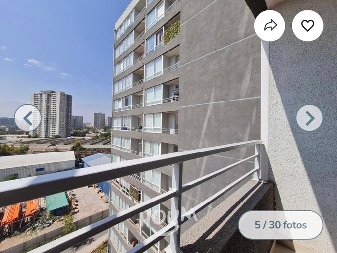 terraza y vista