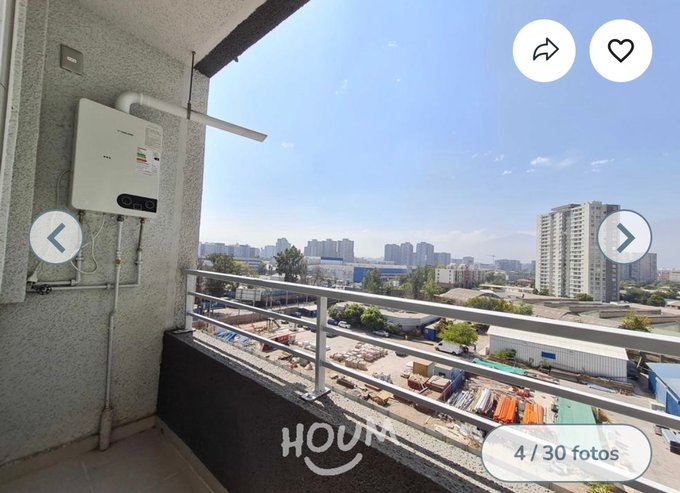 terraza y vista