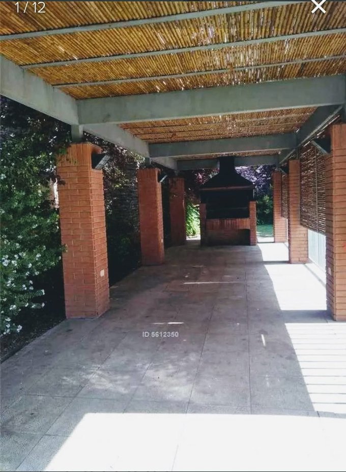 Quincho independiente del edificio
