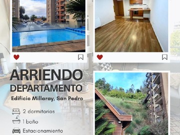 Arriendo Mensual / Departamento / San Pedro de la Paz