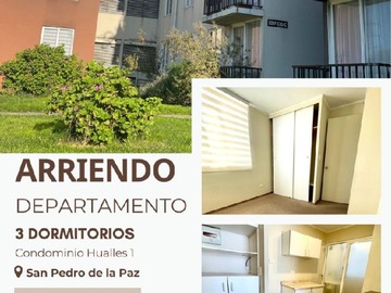 Arriendo Mensual / Departamento / San Pedro de la Paz