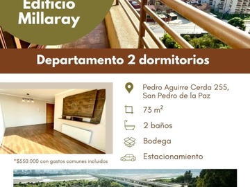 Arriendo Mensual / Departamento / San Pedro de la Paz