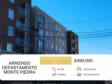 Arriendo Mensual / Departamento / San Pedro de la Paz