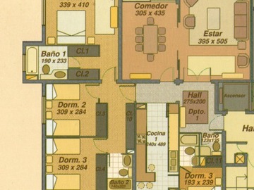 Plano distribución