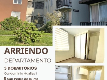Arriendo Mensual / Departamento / San Pedro de la Paz