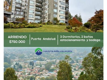 Arriendo Mensual / Departamento / San Pedro de la Paz