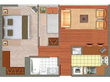 Arriendo Mensual / Departamento / Santiago