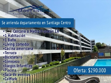 Arriendo Mensual / Departamento / Santiago