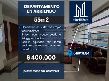 Arriendo Mensual / Departamento / Santiago
