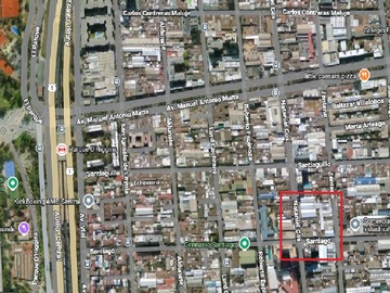 Cerca a Metro Parque Ohigins