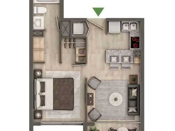 Arriendo Mensual / Departamento / Santiago