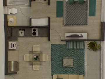 Arriendo Mensual / Departamento / Santiago