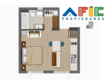 Arriendo Mensual / Departamento / Santiago