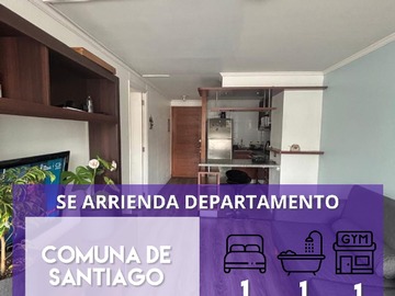 Arriendo Mensual / Departamento / Santiago