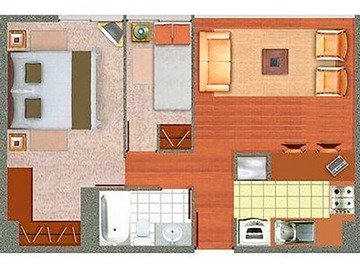 Arriendo Mensual / Departamento / Santiago