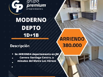 Arriendo Mensual / Departamento / Santiago