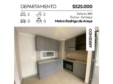 Arriendo Mensual / Departamento / Santiago