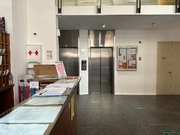 Recepción ascensores