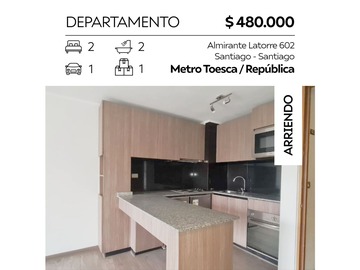 Arriendo Mensual / Departamento / Santiago