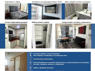 Arriendo Mensual / Departamento / Santiago