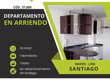 Arriendo Mensual / Departamento / Santiago