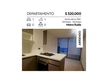 Arriendo Mensual / Departamento / Santiago