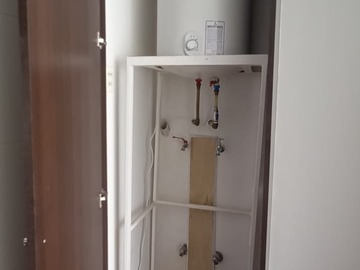 Termo y conexion a lavadora