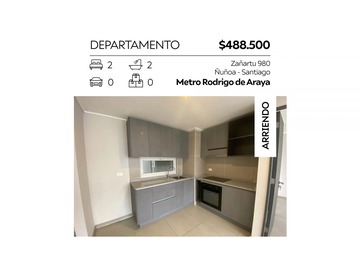 Arriendo Mensual / Departamento / Santiago