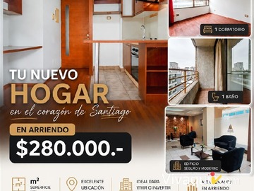 Arriendo Mensual / Departamento / Santiago