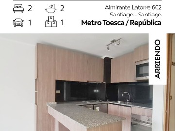 Arriendo Mensual / Departamento / Santiago