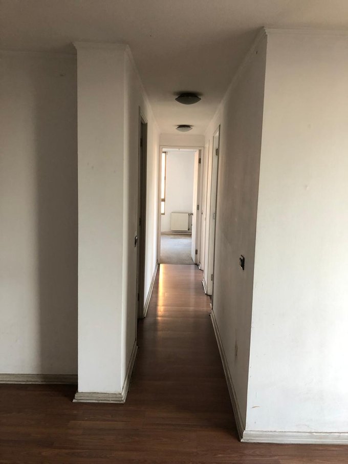 pasillo al interior del departamento