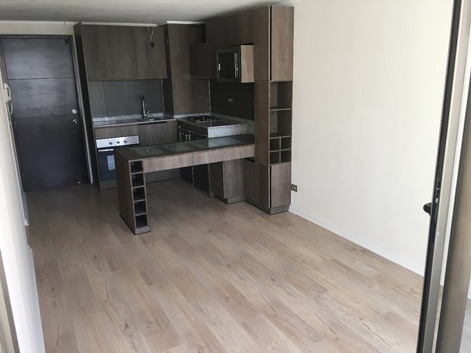 Living Cocina desde la terraza