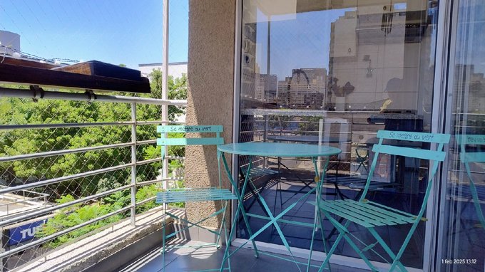 Amoblado de terraza