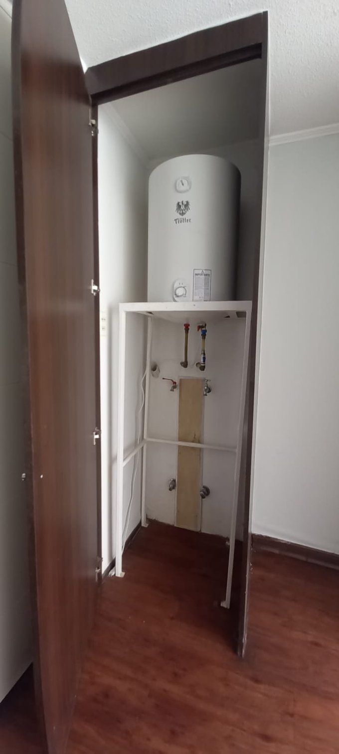 Termo y conexion a lavadora