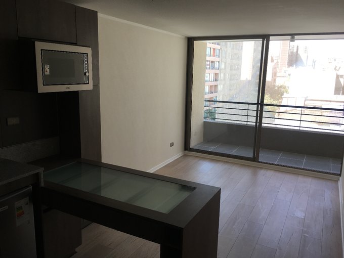 Living Cocina desde la entrada
