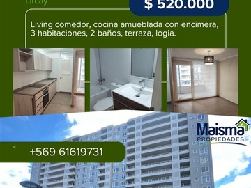 Arriendo Mensual / Departamento / Talca