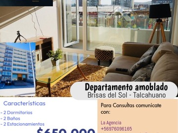 Arriendo Mensual / Departamento / Talcahuano