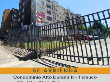 Arriendo Mensual / Departamento / Temuco