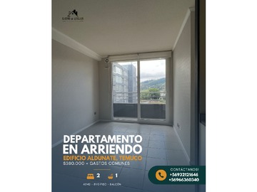 Arriendo Mensual / Departamento / Temuco