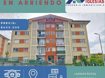 Arriendo Mensual / Departamento / Temuco