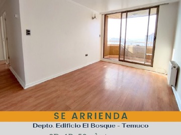 Arriendo Mensual / Departamento / Temuco
