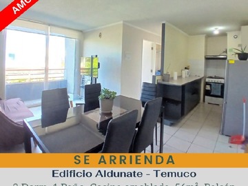 Arriendo Mensual / Departamento / Temuco