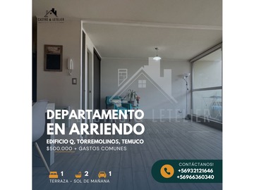 Arriendo Mensual / Departamento / Temuco