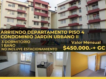 Arriendo Mensual / Departamento / Valdivia