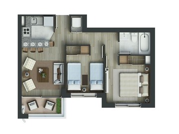 Arriendo Mensual / Departamento / Valparaíso